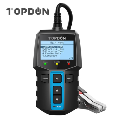 TOPDON 12V携帯用電池のテスター自動電池テスト診断機械
